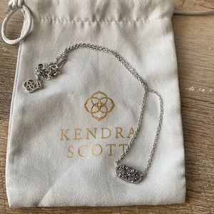 Kendra Scott silver necklace